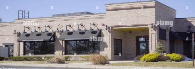 An image of the cafe from across the street.